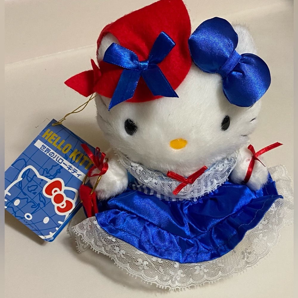 Sanrio Hello Kitty Plush in France Folk Costume.